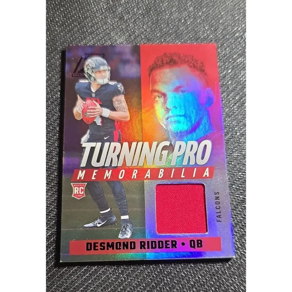 2022 Panini Zenith - Turning Pro Memorabilia Desmond Ridder #TPM-4 (MEM, RC)
